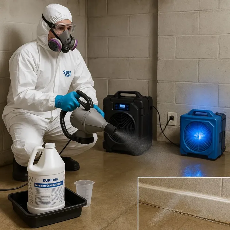 Sanitization and Odor Removal process in Houston County, TN