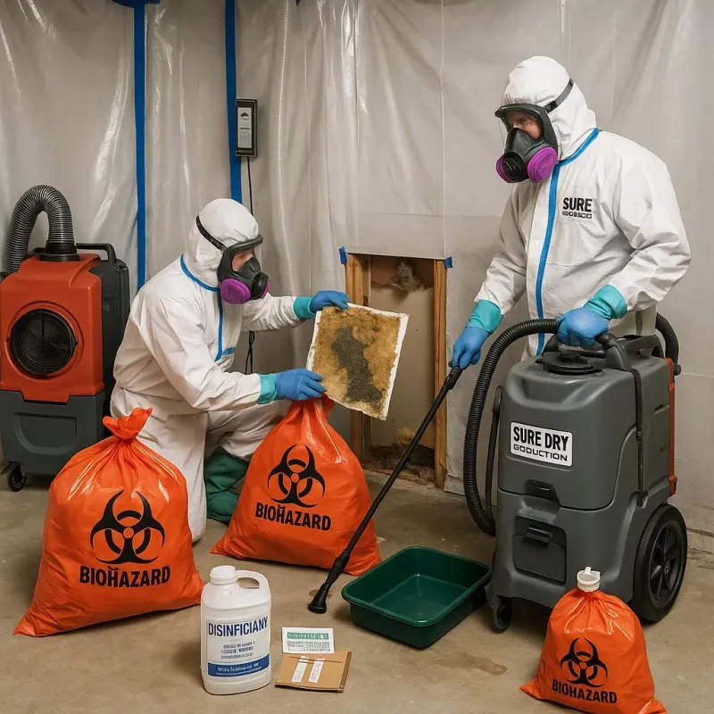Contaminated Water Handling Protocols process in Houston County, TN